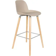 ZUIVER Albert Kuip Barhocker 75 cm Schwarz