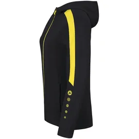 Jako Power Kapuzenjacke Kinder 803 schwarz/citro 164