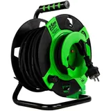 REV Ritter REV Kabeltrommel Außen 25 m H05RR-F 3G1,5mm2, schwarz grün