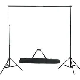 vidaXL Fotostudio-Set mit Beleuchtung, Hintergrund und Reflektor