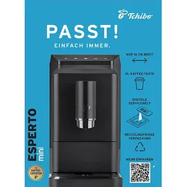 Tchibo Esperto mini Kaffeevollautomat Schwarz