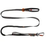 Non-Stop Dogwear Verstellbare Bungee-Leine, 2,1 m/13 mm, Schwarz