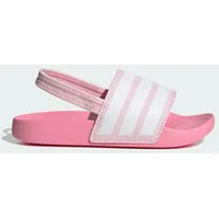 Adidas Adilette Estrap Slides Children RUTSCHEN, Clear Pink/Cloud White/Bliss