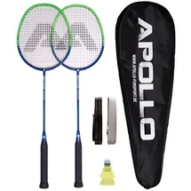 Apollo Badminton Set Match Pro 800 & in blau|grün | Gr.: onesize