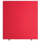 Paperflow Trennwand easyScreen rot 160,0 x 173,2 cm