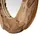 vidaXL Dekorativer Spiegel Teak 60 cm Rund