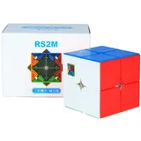 MoYu CubingClassroom RS2M 2x2 2020 Zauberwürfel Speedcube Magic Cube Magische...