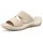 Jana Coshy Original – Die Hallux-freundliche Pantolette 8-27270-43 beige Gold H-Weite
