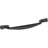 FURNIWARE 10 Stück Schrankgriffe,96 mm Bohrlochabstand Schubladengriff,Matt Schwarz Möbelgriff Schubladengriffe für Türen, Kommoden, Küchen, Truhen, Schränke