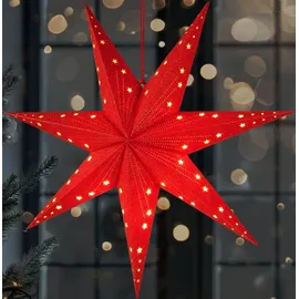 Brubaker Adventsstern 60 cm Rot
