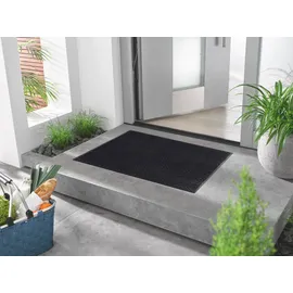 Wash+Dry Duo Charcoal 60 x 90 cm Schwarz