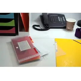 Exacompta Fächermappe A4 transparent
