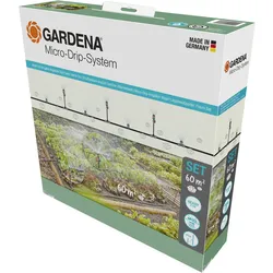 GARDENA Tropfbewässerung Set Gemüse-/Blumenbeet 60m2 Komplett