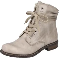 Rieker Damen 71218 Mode-Stiefel, beige, 41 EU