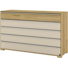 Musterring Savona Sideboard 141 x 86 cm Beige/Braun