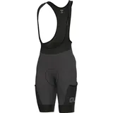 ALÉ - Stones Cargo Bibshorts - Radhose Gr L schwarz/grau