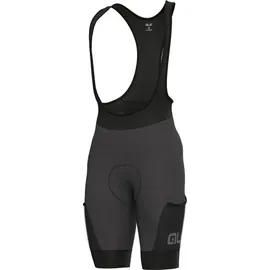 ALÉ - Stones Cargo Bibshorts - Radhose Gr L schwarz/grau