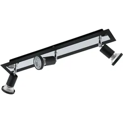 Eglo LED Deckenstrahler SARRIA schwarz GU10 4,5W