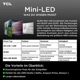 TCL 75Q7C 75 Zoll QLED MiniLED 4K Google TV