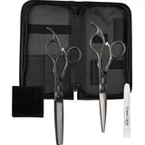 Olivia Garden Xtreme Matt Black 2er Scherenset