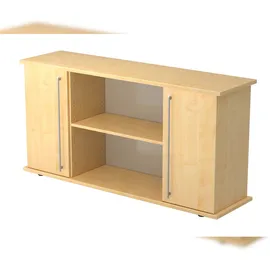 Hammerbacher Hammerbacher-Sideboard 2 Türen 166cm RE Ahorn/Ahorn-VSB2T/3/3/RE