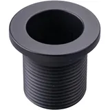 Fackelmann Rosette zum Schrauben Schwarz Ø 25 mm