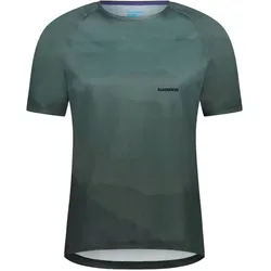 SENTIERO Short Sleeve Jersey, Aurora Green