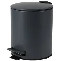 URBAN LIVING 5 Liter Tret-Mülleimer Kosmetikeimer Tretmülleimer 44033 Moonrock