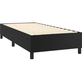 vidaXL Boxspringbett 100 x 200 cm Schwarz