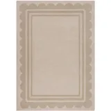 KADIMA DESIGN Wollteppich handgetuftet Beige, 120 x 170 cm - WENSUM Kadima Design