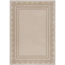 KADIMA DESIGN Wollteppich handgetuftet Beige, 120 x 170 cm - WENSUM Kadima Design