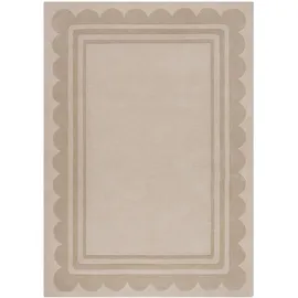 KADIMA DESIGN Wollteppich handgetuftet Beige, 120 x 170 cm - WENSUM Kadima Design