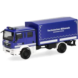 Herpa 098311 1:87 MAN TGM Mehrzweckkraftwagen (MzKW) "THW Freising" (Bayern/Freising)