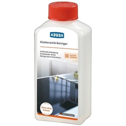 Xavax Reinigungs-Set für Glaskeramik, Induktionsherd, Kochfeldreiniger, Herdreiniger, 250ml weiß