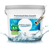 fresh-pool Profi Schnell Chlor Granulat 5 kg