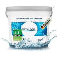 fresh-pool Profi Schnell Chlor Granulat 5 kg