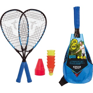 Talbot Torro Speedbadminton Set Speed 6600 (2xSchläger 180g,6xBälle,1xTasche)