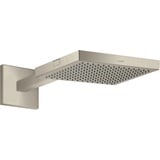 Hansgrohe Axor Starck 240x240mm, 1jet mit Brausearm brushed nickel