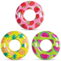Intex Tropical Fruit Schwimmreifen, 3 sort., 107 cm