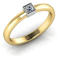 Verlobungsring VR06 333er Gelb-/Weiflgold - 6710