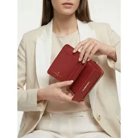 lazarotti Bologna Leather Geldbörse Damen Portemonnaie rot