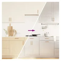 VidaXL Möbelfolien Selbstklebend Silbern 90x500 cm PET