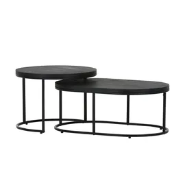 Sofa.de Couchtisch 2er Set ¦ schwarz