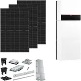 Viessmann PV-Paket M mit 22 Modulen Glas-Glas black frame + 10 kWh Stromspeicher Vitocharge VX3 & Montagesystem Flachdach Ost-West - Z032049 (* 0% MwSt. gem. §12 Abs. 3 UstG)