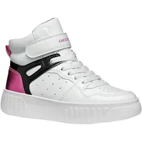 GEOX Mädchen J Mikiroshi Girl B Sneaker, Weiß, 38