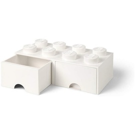 Room Copenhagen LEGO Brick Drawer 8 weiß, Aufbewahrungsbox