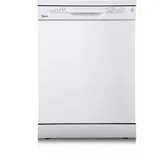 Midea SF 3.60NW PRO Geschirrspüler, 14 Maßgedecke, Spülmaschine mit WLAN, Geschirrspüler Freistehend Unterbaufähig, 5 Reinigungsmodi, 47 dB, 3/6/9h Startzeitvorwahl, Weiß