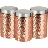 Berlinger Haus Aufbewahrungsset BH-6727 3 Stück Roségold/Silber/Orange