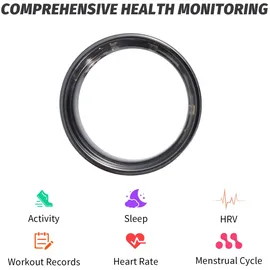 ideoon Smart-Ring Größe 63 / 63 mm Schwarz