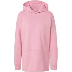 Tchibo - Langes Kapuzensweatshirt - Damen - Gr. S - rosa